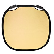 Reflector Dourado / Branco 120 cm