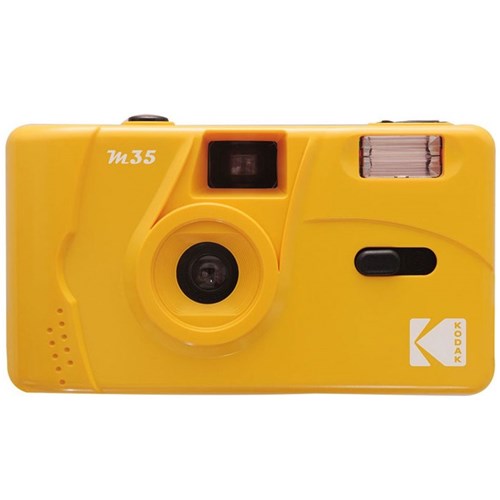KODAK M35 com flash ( Amarela)