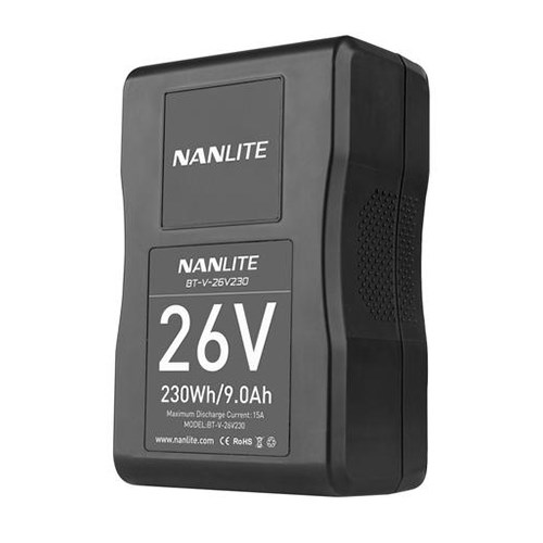 NANLITE Bateria V-Mount 26V 230Wh