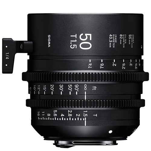 SIGMA Cine 50mm T1.5 (montagem EF)