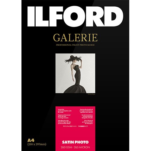 ILFORD Galerie Satin Photo 13x18cm (100 folhas)