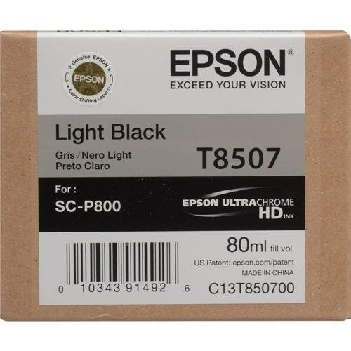 EPSON Tinteiro light Black T8507