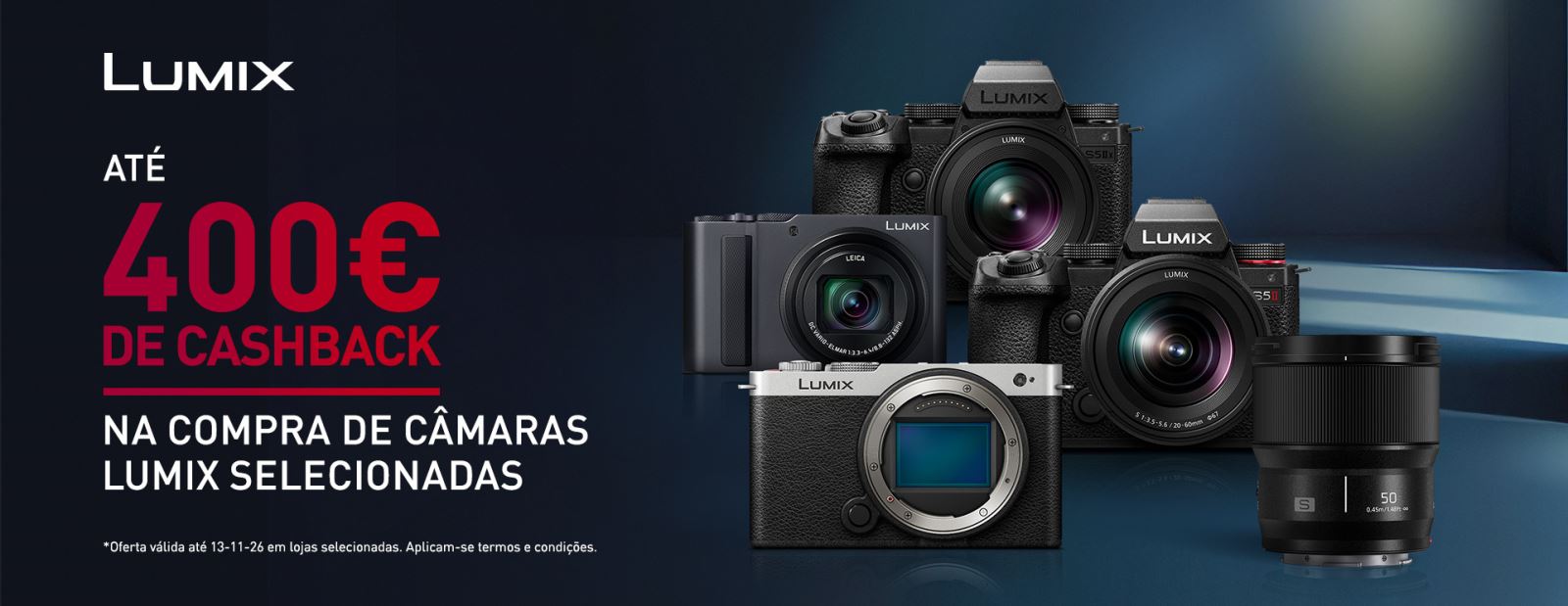 Campanha Cashback Panasonic LUMIX