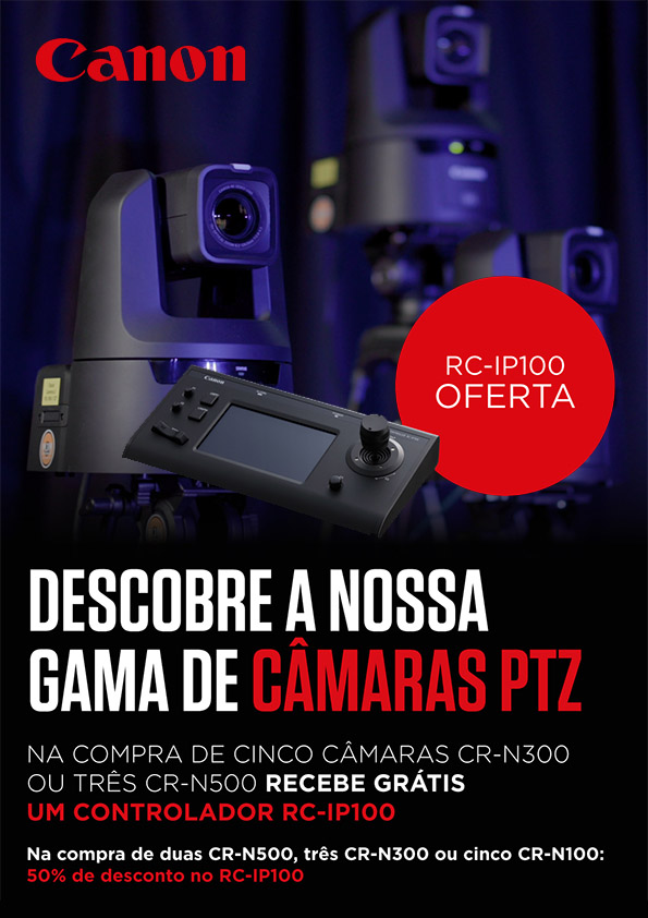 Descubra a gama PTZ da Canon