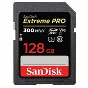 SANDISK Extreme PRO SDXC 128GB 300MB/seg UHS-II