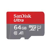 Ultra microSDXC 64GB 140MB/seg UHS-I + Adaptador