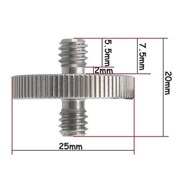 Adaptador de rosca 1/4" – 1/4"