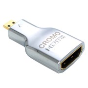 CROMO adaptador HDMI fêmea para micro HDMI macho