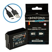 Bateria Platinum USB-C para Panasonic DMW-BLC12 (1402)