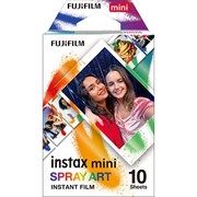 instax mini 10F Spray Art