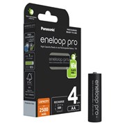 Eneloop Pro 4 Pilhas AA 2500mAh