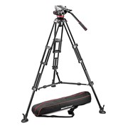 MANFROTTO Tripé de Video 546BK-1 + MVH502A