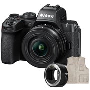 Z50 II + DX 16-50 + Adaptador FTZ II + Colete