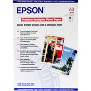 EPSON Premium Semigloss Photo Paper A3 (20 Folhas)
