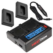 CARREGADOR DUPLO RP-DC50/BLK22