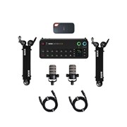 Kit Podcast Mesa Áudio + Vídeo 2