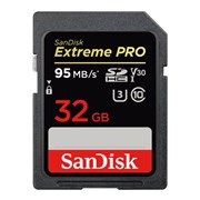 EXTREME PRO SDHC 32GB 95MB/seg V30 U3