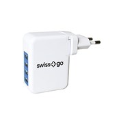 C-42 Carregador USB de viagem com 4 portas USB