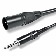 Cabo XLR Macho - Jack 3,5mm (3m)