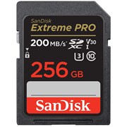 SANDISK Extreme PRO SDXC 256GB 200MB/seg UHS-I