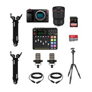 Kit Podcast Áudio 3 + CANON C50