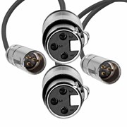 Mini XLR male to XLR female Audio Cables