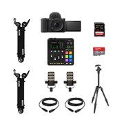 Kit Podcast Áudio 2 + SONY ZV-E10 II
