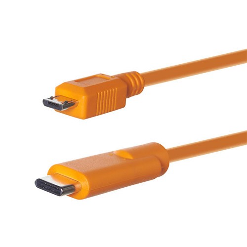 TETHERTOOLS USB-C para USB 2.0 Micro-B 5-Pin (Pack duplo)