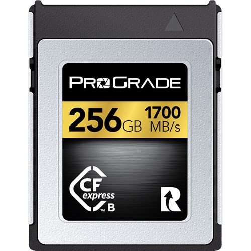PROGRADE CFexpress™ 2.0 Type B Gold 256GB 1700MB/s