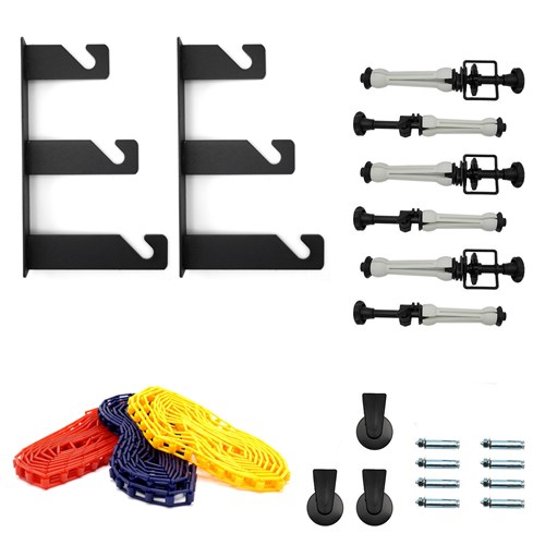CARUBA Kit Suporte de fundos de parede  BGS-3