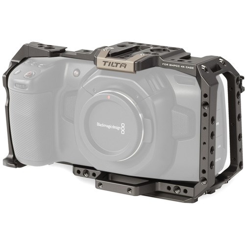Cage Caméra Tilta Tactical Pour Blackmagic Pocket Cinema 4K/6K - Kit Complet Avec Poignées Et Supports
