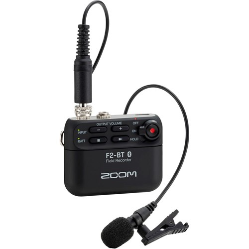 ZOOM F2-BT + Mic Lavalier