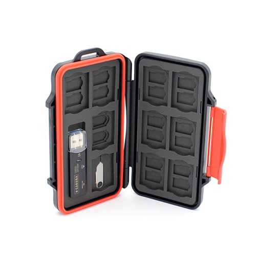 CARUBA Multi Card Case MCC-8 + Leitor USB 3.0