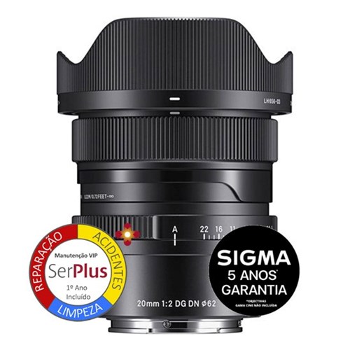 SIGMA 20mm F2 DG DN | C (E-mount)