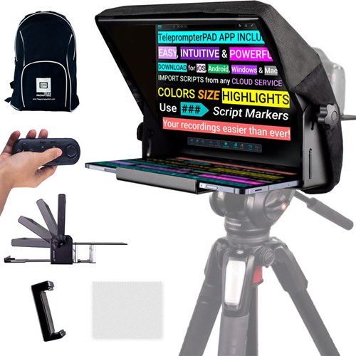 TELEPROMPTERPAD PACK TP-ILIGHT PRO 12" V2