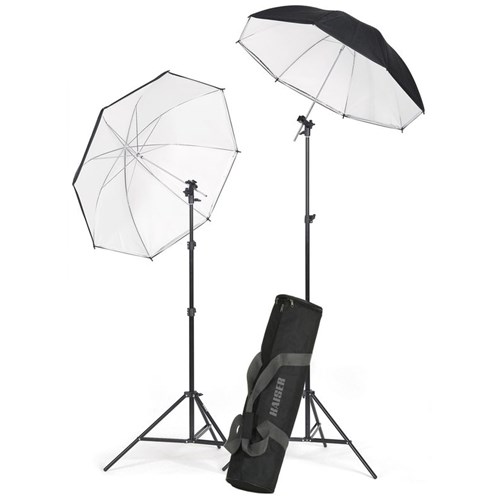 KAISER "Strobist" Light Stand/Umbrella Kit
