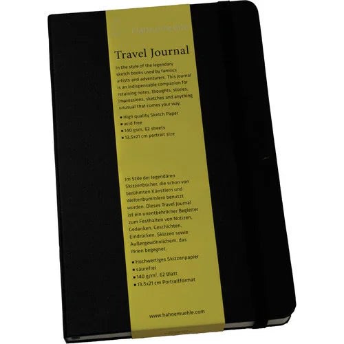 HAHNEMUHLE Travel Journal 13,5 x 21 cm, formato vertical