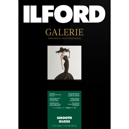 ILFORD GALERIE Smooth Gloss 310 g/m 13x18 cm 100 folhas