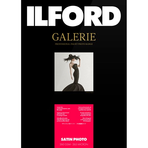 ILFORD GALERIE SATIN PHOTO 260g A3+ 25 Folhas