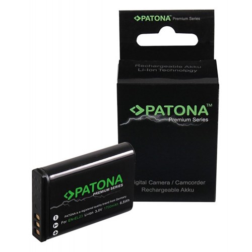 PATONA Bateria Premium para Nikon EN-EL23 (1220)