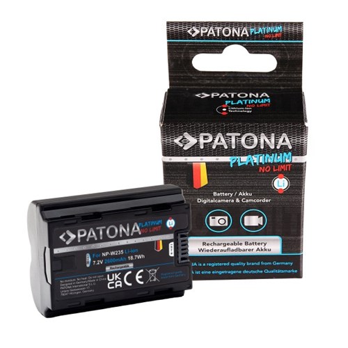 PATONA Bateria Platinum para Fujifilm NP-W235 (1339)