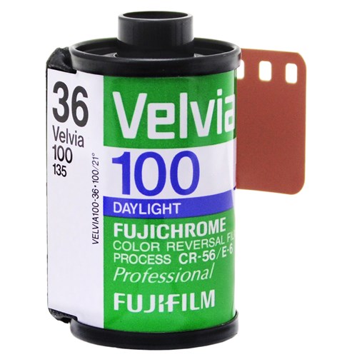 FUJIFILM Fujichrome VELVIA 100 135/36 Exp.
