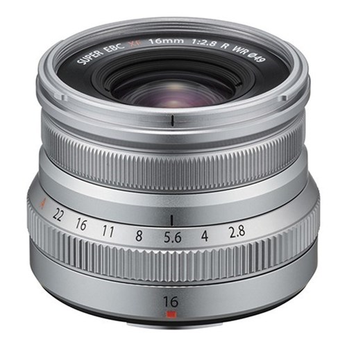 FUJIFILM FUJINON XF 16mm f/2.8 R WR (Prata)