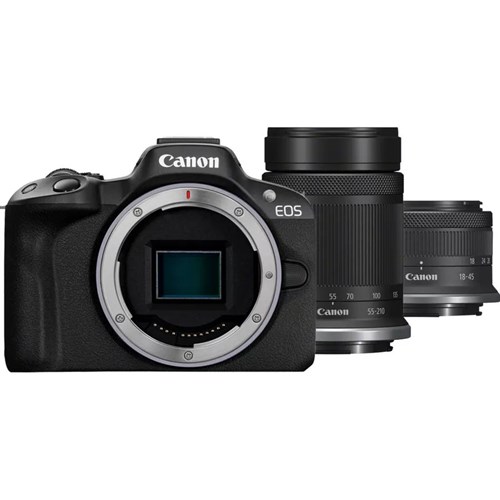 CANON EOS R50 + RF-S 18-45 IS STM + RF-S 55-210mm F5-7.1 IS STM
