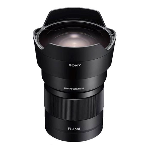 SONY FE 28mm f/2 + Fisheye Converter