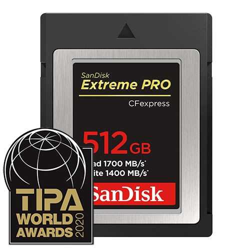 SANDISK Extreme Pro CFexpress Type B 512GB