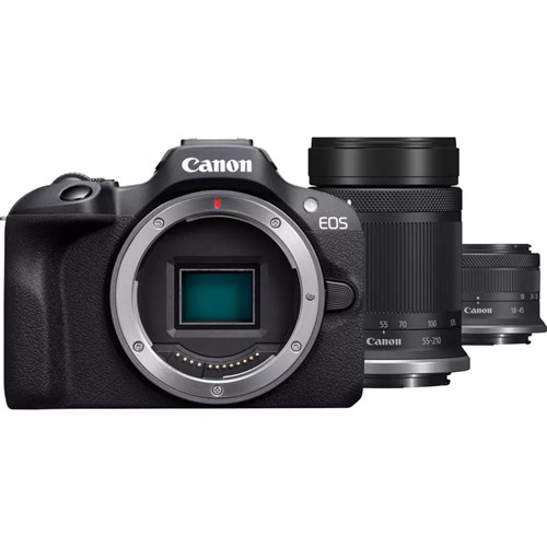 CANON EOS R100 + RF-S 18-45mm IS STM + RF-S 55-210mm F5-7.1 IS STM