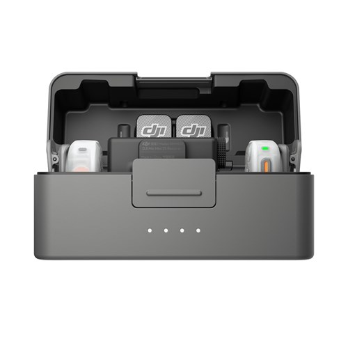 DJI Mic Mini 2S (2 TX + 1 RX + Estojo de carregamento)