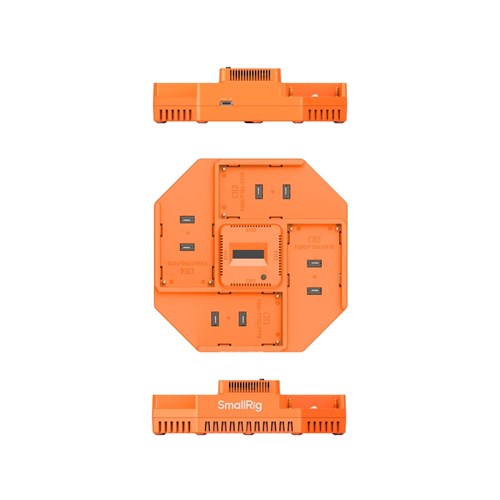 SMALLRIG Carregador de Baterias para Câmara NP-F de 4 Canais 4837