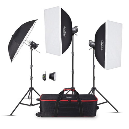 GODOX MS200-D Kit Triplo